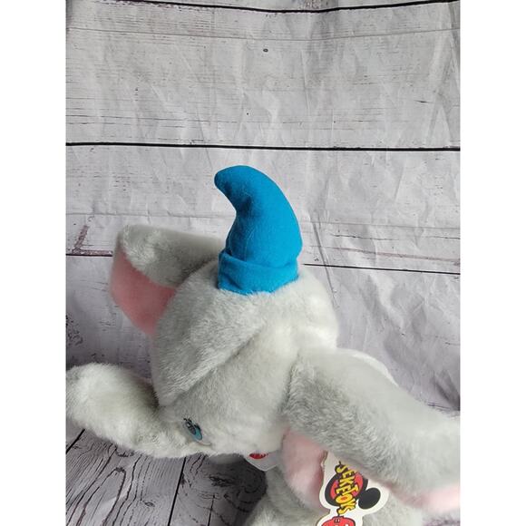 Vintage Disneyland Dumbo 12in Plush Stuffed Animal With Tag - Picture 7 of 11